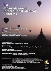 第一回日本ミャンマー国際医療連携コングレス